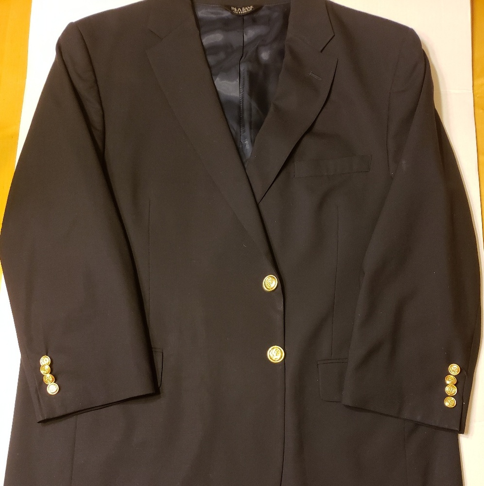 Jos A Bank suit jacket Navy